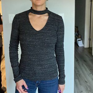 Tart Cutout Mock Turtleneck Top